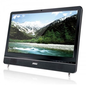 MSI Wind TOP AE2400-091 / E5500 / 23.6" FHD (Touch panel) / 4 Gb / 500 / HD565v 512Mb / DVD-RW / WiFi / CAM / GLAN / CR / Kb+M / W7 HP / Black