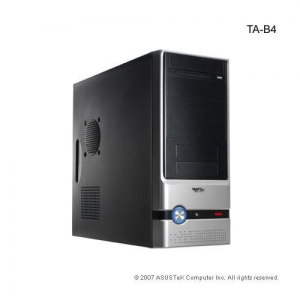 ASUS TA-B41 450W Midi Tower, Black/Black/Silver, ATX,2*USB+2*Audio