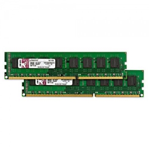 DIMM DDR3 (1333) 2Gb Kingston KVR1333D3N9K2/2G (комплект 2 шт. по 1Gb)   Retail