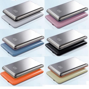 640Gb 3Q Glaze Shiny Portable HDD External 2.5" (3QHDD-U245H-HO640), USB2.0, Orange