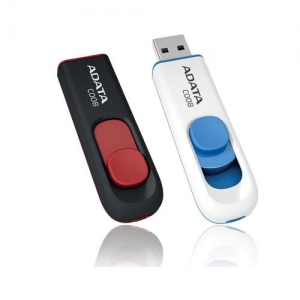 8Gb A-Data (C008) Classic USB2.0, Black-Red, Retail