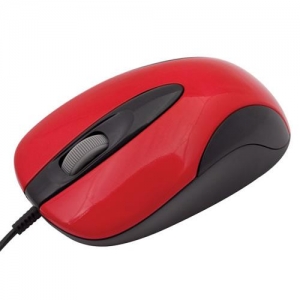 Oklick 151M Optical (800dpi), Red-Black, USB