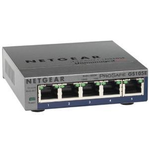 Netgear GS105E-100PES 5-портовый 10/100/1000 Мбит/с, Unmanaged+, GUI