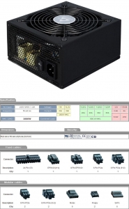 Блок питания Chieftec 1000W, EPS, Cable Management, 140mm Fan (APS-1000C)