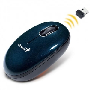 Genius ScrollToo 800 USB, mini, 1200dpi, USB, 3 кнопки, Blue