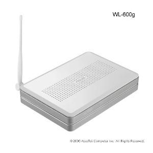ASUS WL-600G, ADSL 2/2+, 4хLAN, 2 антенны,  802.11g, 54 Мбит/с