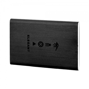 Мобильный корпус для HDD 3.5" Tsunami Elegant 3500, SATA+IDE->USB2.0, Al, black