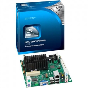INTEL D410PT  +  Intel Atom D410,  iNM10, 1*DDR2, SVGA, ATA, SATA, HDA 4ch, LAN, Mini-ITX (BOX)