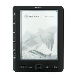 WEXLER.BOOK E6001, E-ink дисплей 6.0 , 215 г., Черная