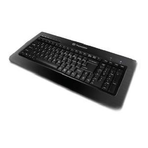 Thermaltake A2478RU Soprano Aluminum KeyBoard, Black, USB