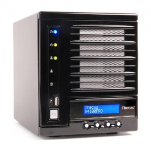 Thecus N4100PRO / 4xSATA 3.5" / 256Mb / USB + 2xGLAN / RAID 0, 1, 5,6,10 (без HDD)