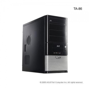 ASUS TA861 450W Midi Tower, Black/Silver/Black, ATX,2*USB+2*Audio