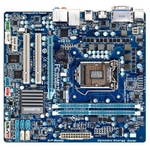 GigaByte GA-HA65M-D2H-B3  Socket 1155,  iH61, 2*DDR3, PCI-E, SATA+RAID, SATA 6Gb/s, ALC889 8ch, GLAN, D-SUB+DVI-D+HDMI (Integrated In Processor), USB3.0, mATX