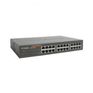 D-Link DGS-1024D/GE 24-port 10/100/1000 Gigabit Ethernet Switch, Layer 2 unmanaged
