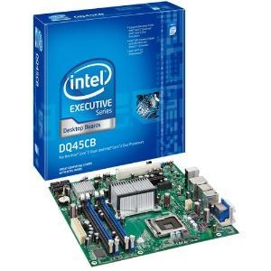 INTEL DQ45CB Socket775, iQ45, 4*DDR2, SVGA,ATA,SATA+RAID,ADI AD1882 6ch,GLAN,1394,mATX RTL