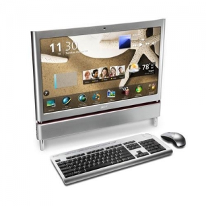 Acer Aspire Z5710 / 23" Touch Screen / i3 550 / 4 Gb / 1Tb / GT240M 1Gb / DVD-RW / WiFi / BT / W/less Kb+M / W7 HP / Silver (PW.SDBE2.177)