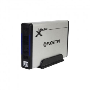 Мобильный корпус для HDD 3.5" Floston StarBox SB-33SUE SATA>USB+ESATA, Silver