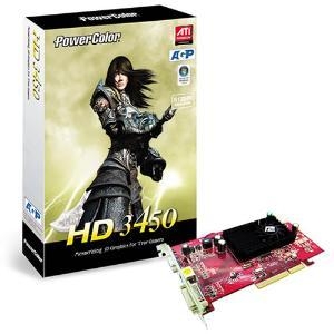 [ATi  HD 3450 AGP]  512Mb DDR2 / Power Color  AG3450 512MD2