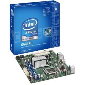 INTEL DG41RQ Socket775, iG41, 2*DDR2, SVGA+PCI-E,ATA,SATA,ALC662 6ch,GLAN,mATX  (ОЕМ)