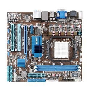 ASUS M4A78L-M Socket AM2+, AMD 780L, 2*DDR2, PCI-E+SVGA,SATAII+RAID,8ch,GLAN,mATX