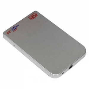 Мобильный корпус для HDD 2.5" AgeStar 3UB2O1 USB3.0, SATA, алюминий, Silver
