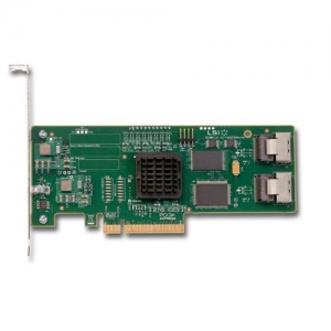 LSI Logic SAS3081E-R KIT 8-port 3Gb/s SAS, PCI-E Host Bus Adapter (LSI00151)