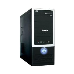 Tsunami BOXG-1K,Midi Tower, ATX 2.0 600W, 24+4 pin, airduct,USB+Audio+Fan, black