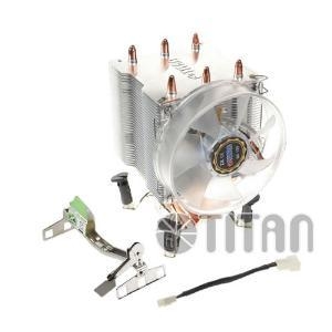 Titan Socket 775/S754/S939/AM2/AM2+/AM3 (TTC-NK35TZ/PW(LD)) 100x100, на тепловых трубках, PWM, подсветка