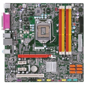 ECS P55H-CM Socket 1156, iP55, 4*DDR3, PCI-E, SATA+RAID, ALC662 6ch, GLAN, mATX