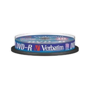 DVD+R Verbatim 4.7Gb 16x 10 штук,Cake Box (43498)