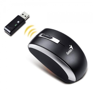 Genius ScrollToo 700 USB, mini, 800dpi, USB, 3 кнопки, Black-Silver