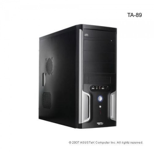 ASUS TA891 450W Midi Tower, Black/Black/Silver, ATX,2*USB+2*Audio