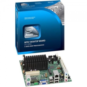 INTEL D510MO  +  Intel Atom D510,  iNM10, 2*DDR2, SVGA, ATA, SATA, HD Audio, GLAN, Mini-ITX (903641) (ОЕМ)