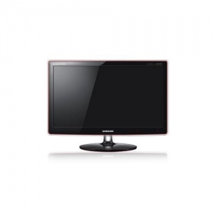 Samsung P2770HD TV (EMDKU)  27" / 1920x1080 / 5ms / D-SUB +DVI-D + HDMI + Component + SCART / TV / Spks / Угольно-черный / Красный