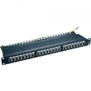 Коммутационная панель 5bites LY-PP5-30 FTP 5e кат., 24 порта, Krone IDC 19"