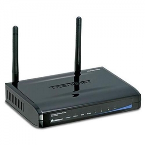 TRENDnet N-Draft Home TEW-652BRP,  1хWAN, 4хLAN, 2 х 2dBi антенны ,  802.11b/g/n, 300 Мбит/с