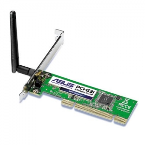 ASUS PCI-G31 PCI, 802.11g, 54Mb/c  Не работает с 7й виндой 32/64 бита