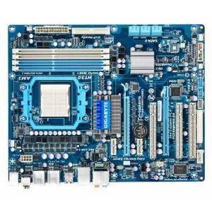 GigaByte GA-790XT-USB3 Socket AM3, AMD 790X, 4*DDR3, 2*PCI-E, ALC889 8ch, ATA, SATA+RAID, eSATA, FDD, GLAN, 2*USB3.0, 1394, ATX