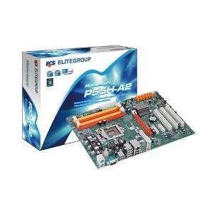 ECS P55H-A2 Socket 1156, iP55, 4*DDR3, PCI-E, SATA+RAID, VT1705 6ch, GLAN, ATX