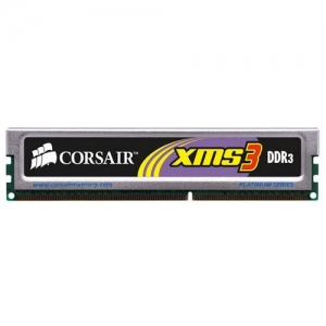 DIMM DDR3 (1333) 3Gb Corsair XMS3 TR3X3G1333C9  (9-9-9-24) , комплект 3 шт. по 1Gb, RTL