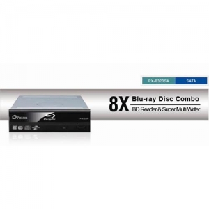 Plextor SATA PX-B320SA,  Blu-Ray Combo,  Black, Retail