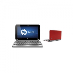 HP Mini 210-2002er / Atom N550 / 10.1" HD LED / 2 Gb / 250 / WiFi / BT / CAM / 6 CELL / W7 S / Red (XK410EA)