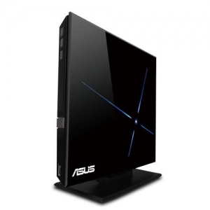 ASUS Blu-Ray BD-RW External SBW-06C1S-U/BLK/G/AS, USB, Black, Retail