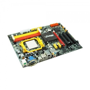 ECS A880GM-AD3 Socket AM3, AMD 880G, 4*DDR3, SVGA + PCI-E, SATA+RAID, eSATA, ALC 888S 8ch, GLAN, ATX