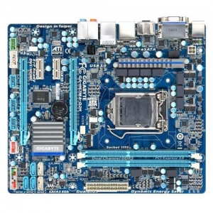 GigaByte GA-H67MA-D2H  Socket 1155,  iH67, 2*DDR3, 2*PCI-E, SATA+RAID, SATA 6Gb/s, eSATA, ALC892 8ch, GLAN, D-SUB+DVI-D+HDMI (Integrated In Processor),  2*USB3.0, mATX