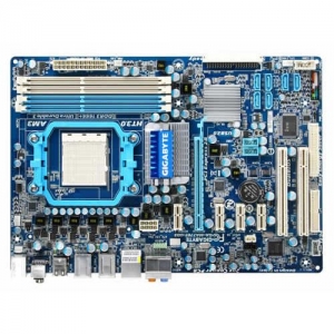 GigaByte GA-MA770T-UD3 Socket AM3, AMD 770, 4*DDR3, PCI-E, ATA, SATA+RAID, FDD, ALC888 8ch, GLAN, 1394, ATX