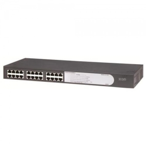 HP V1405-24 Switch (JD986A) 24*10/100 TP, auto MDI/MDIX, 802.1p traffic prioritization, 19"