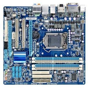 GigaByte GA-Q57M-S2H  Socket 1156, iQ57, 4*DDR3, 2*PCI-E, ATA, SATA+RAID, FDD, ALC888B 8ch, GLAN, VGA+DVI-D+HDMI+DP (Integrated In Clarkdale Processor),mATX