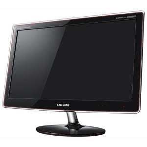 Samsung P2370HD TV (EMDKU)  23" / 1920x1080 / 2ms / D-SUB +DVI-D + HDMI + Component + SCART / TV / Spks / Угольно-черный / Красный