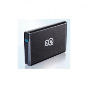 500Gb 3Q Fast Portable HDD External 2.5" (3QHDD-E205-WB500), eSATA + USB2.0, One-Touch-Backup, Black